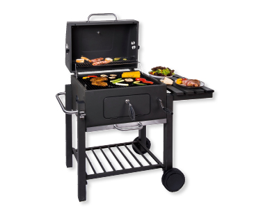 BBQ Holzkohle-Grillwagen