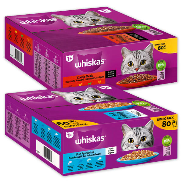 Katzennassnahrung Jumbo Pack