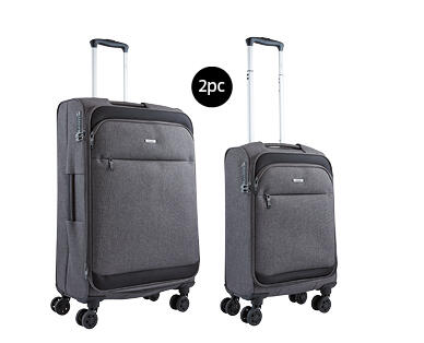 Premium 2pc Suitcase Set