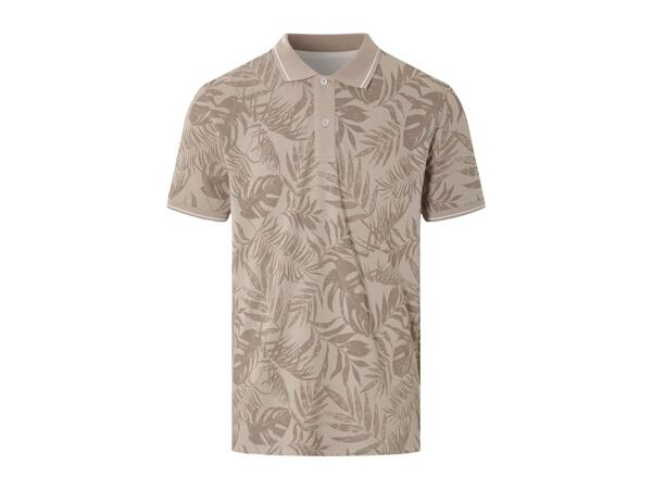 Livergy Men's Beige Polo Shirt