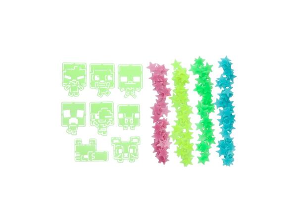 Minecraft Glow-In-The-Dark Wall Stars