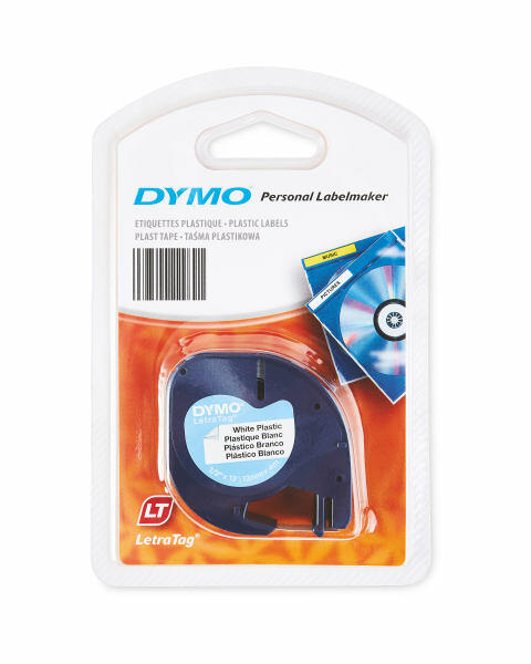 DYMO White Plastic Labels