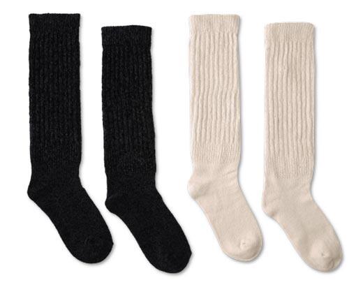 Serra 
 Ladies' 2-Pack Slouchy Chenille Socks