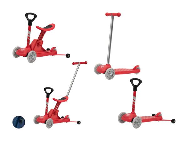 Monopattino a tre ruote 4 in 1