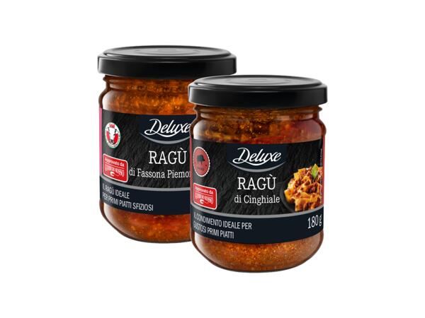 Wild boar or fassona beef ragout