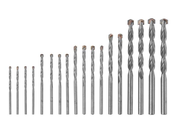 Masonry Drill Bit Set - 18 Pieces
