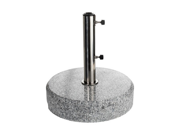 Pied de parasol en granit