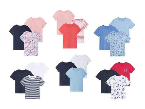 T-shirts pour enfants, set de 3