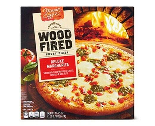 Mama Cozzi's Pizza Kitchen 
 Wood Fired Pizza Deluxe Margherita or Marinated Vegetable