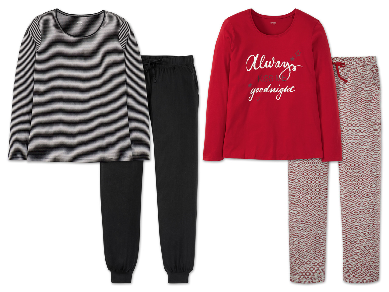 ESMARA LINGERIE(R) Damen Pyjama1