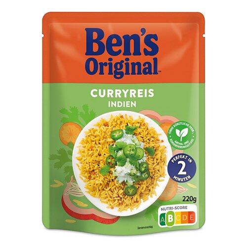 BEN'S ORIGINAL Express Reis, Curry indisch