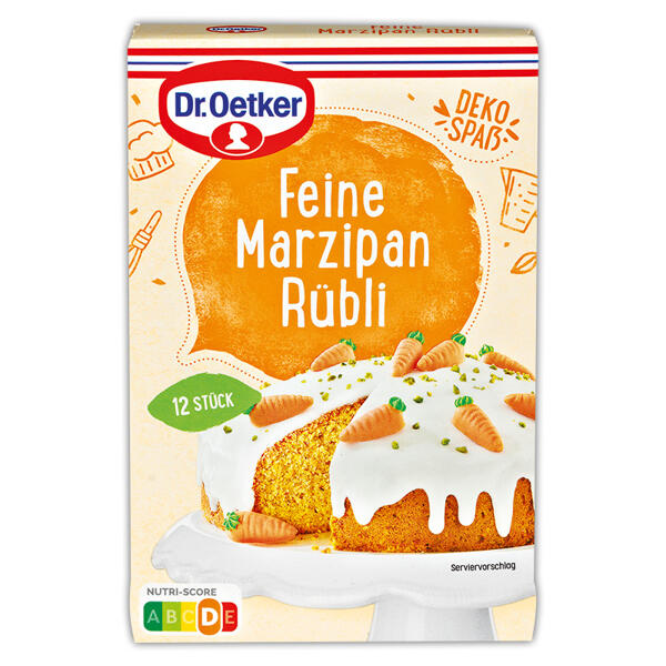 Feine Marzipan Rübli