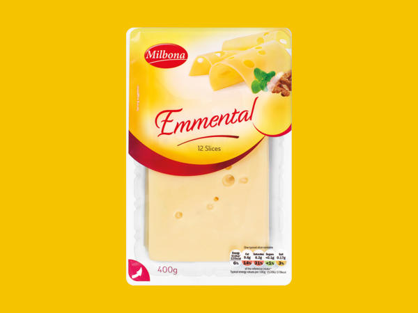 Milbona Emmental Slices