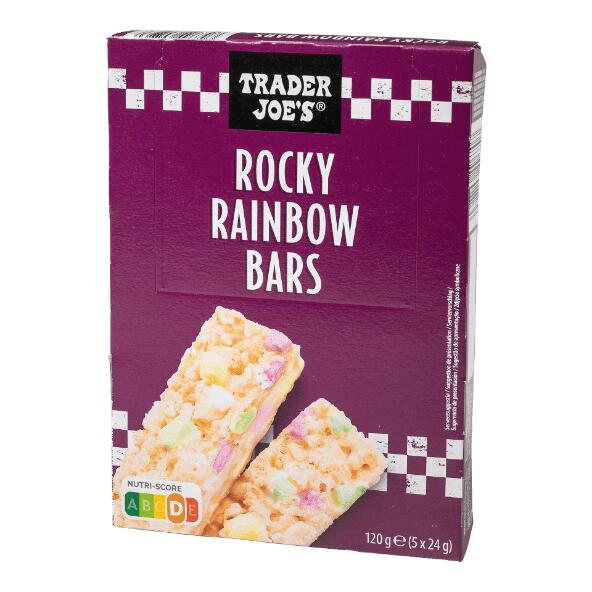 TRADER JOE'S(R) 				Rocky rainbow graanrepen, 5 st.
