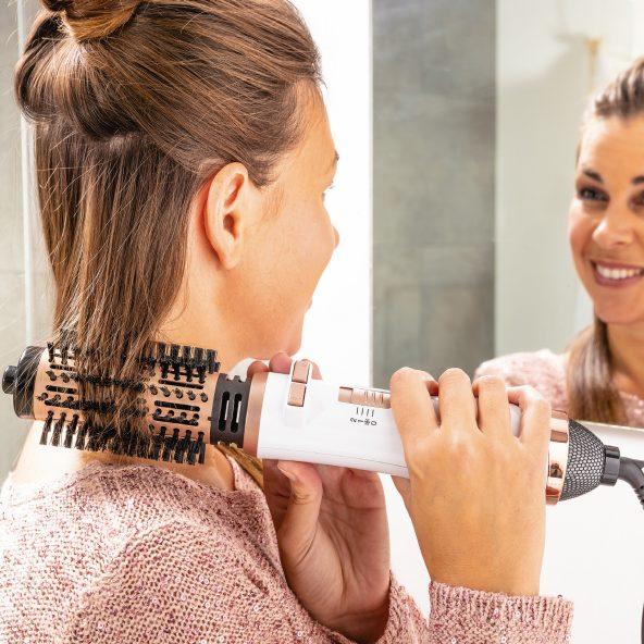 Brosse chauffante