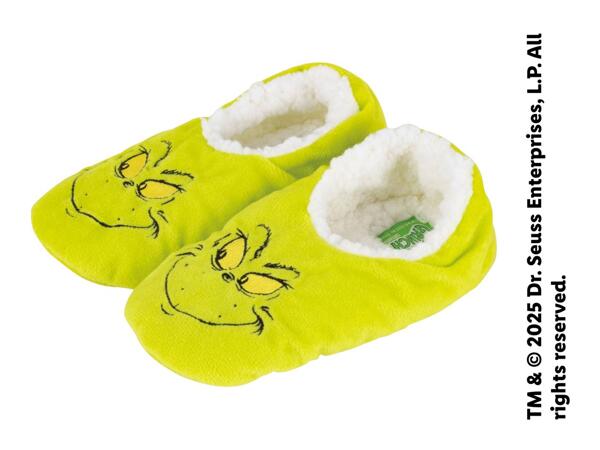 Kids' Grinch Slippers