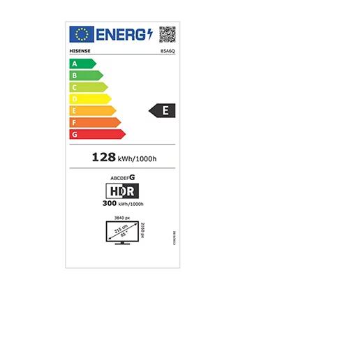 HISENSE 85" (215 cm) 4K Ultra HD Smart TV