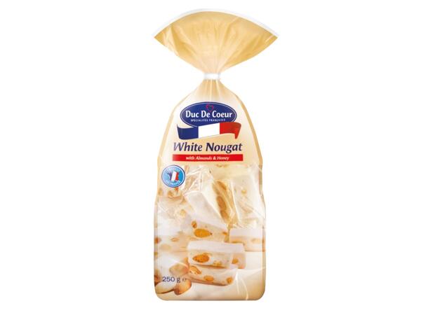 Duc de Coeur White Nougat with Almonds and Honey