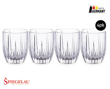 SPIEGELAU Crystal Tumblers 4pk