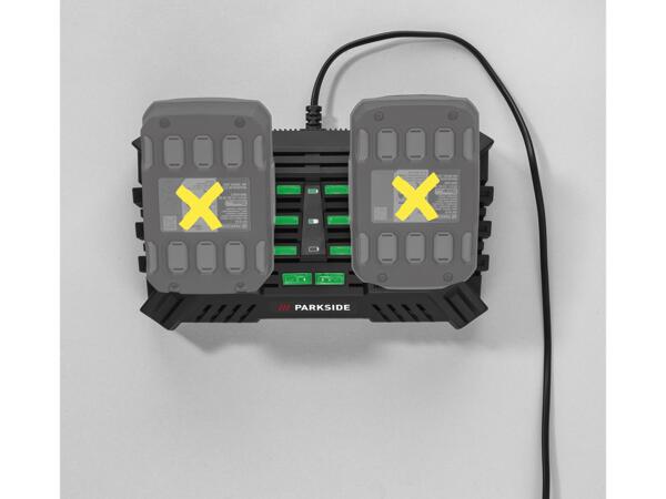 20 V (2x 4,5 A) DVOJITÁ RYCHLONABÍJEČKA