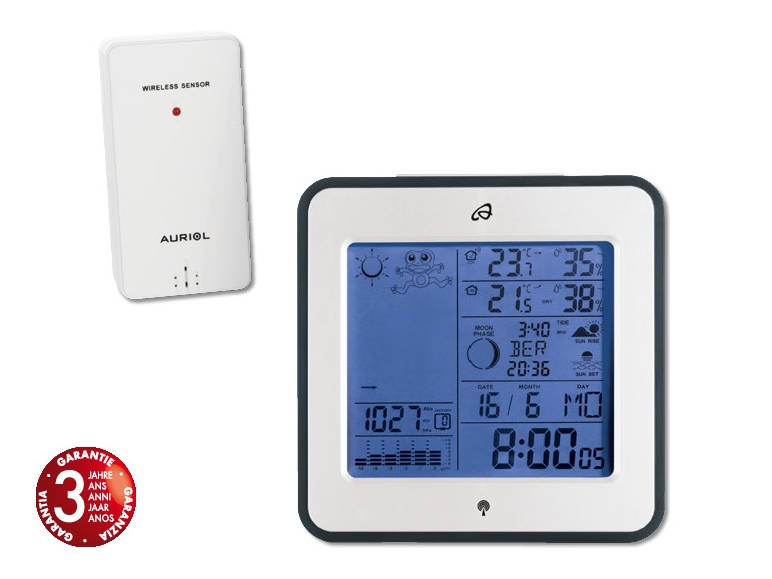Stazione meteo radiocontrollata ***Articolo disponibile solo nella Svizzera francese.***