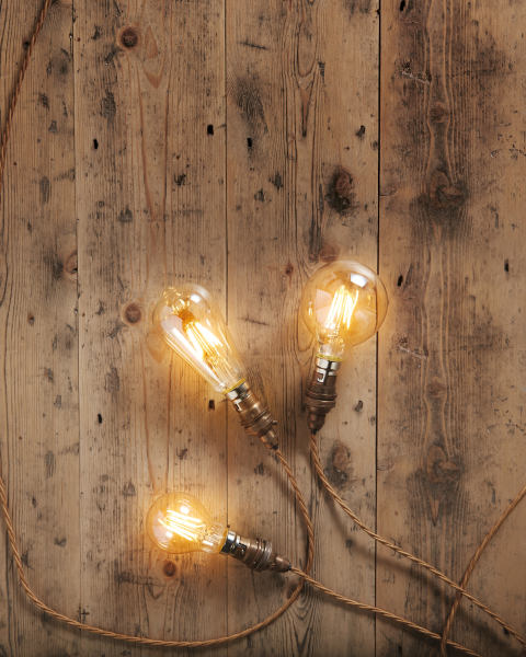 Antique LED Lightbulbs ST64