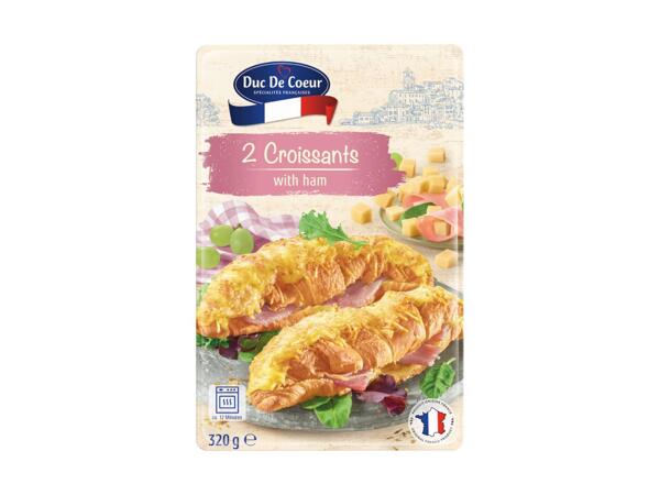 Ham and Cheese Croissants