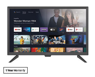 24" HD Android TV with 12V Adaptor
