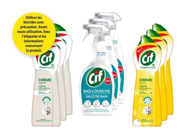 Détergent Cif​, trio pack