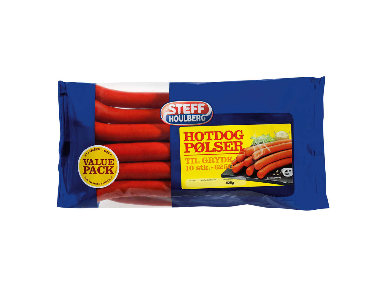 STEFF HOULBERG Bayerske pølser eller hotdogpølser