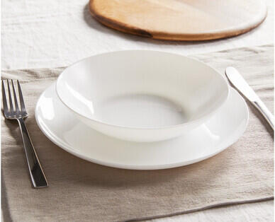 Opal Glass Dinnerware 2pk