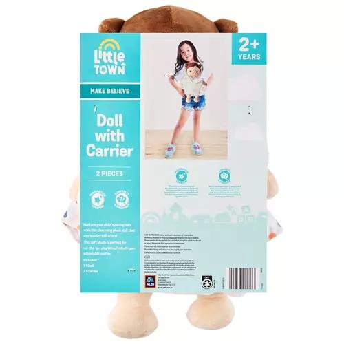 Plush Doll With Carrier