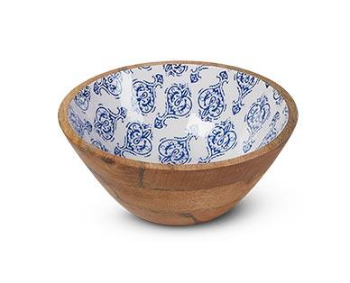 Crofton Wood Bowls with Enamel