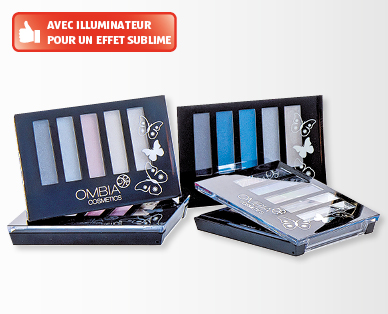 Palette d'ombres à paupières OMBIA COSMETICS