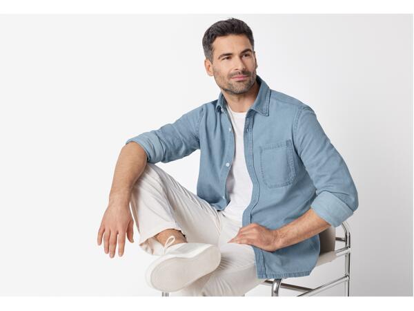 Men's denim shirt