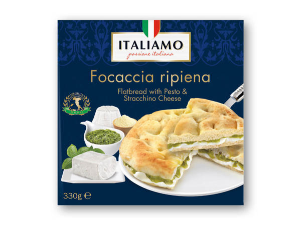 ITALIAMO Focaccia med pesto og ost