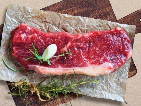 Frisches Bio Rumpsteak