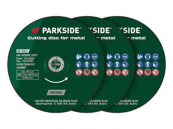 PARKSIDE(R) Sada řezných a hrubovacích kotoučů / Diamantový řezný kotouč