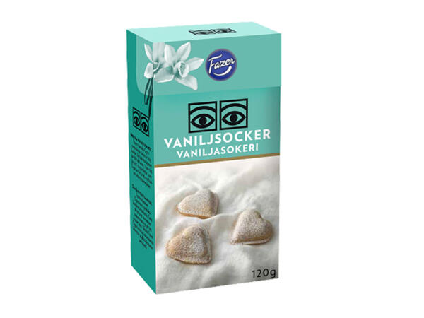 Fazer ögon vaniljsocker