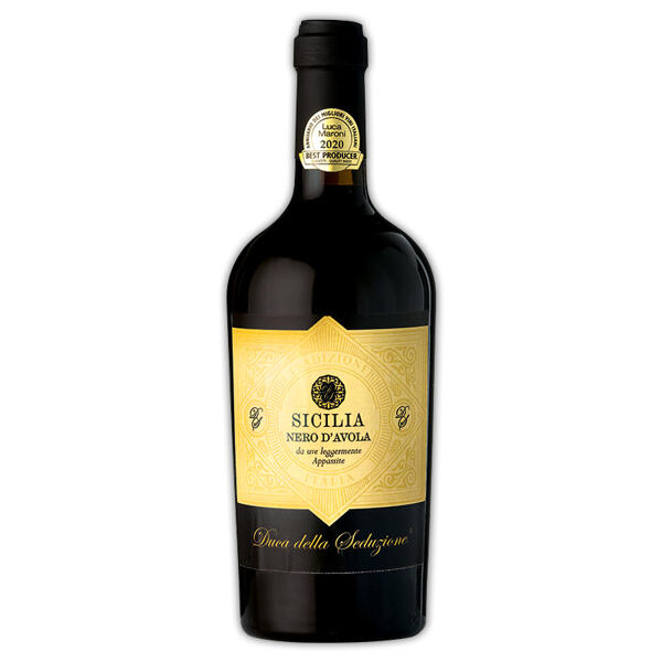 2020 Nero d'Avola Sicilia da uve leggermente appassite