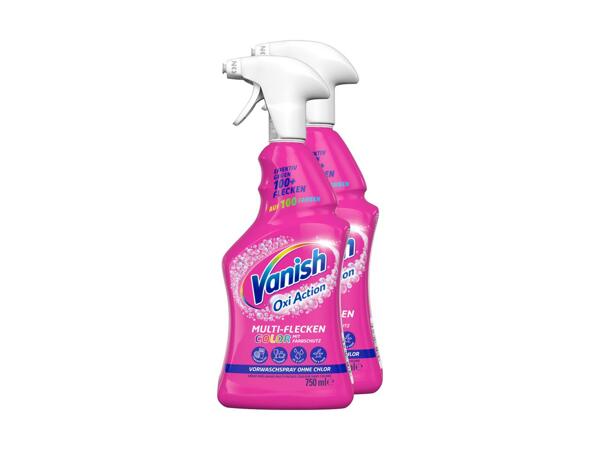 Spray de prélavage Vanish Oxi Action, pack de 2