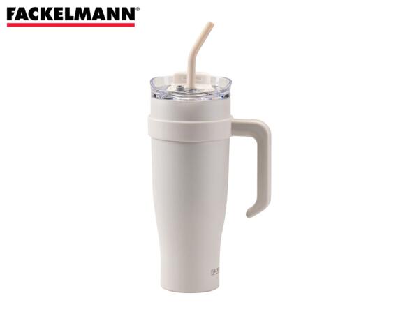 Fackelmann 1.2L White Insulated Tumbler