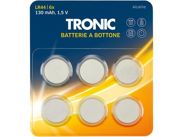 Button cell batteries, 6 pieces