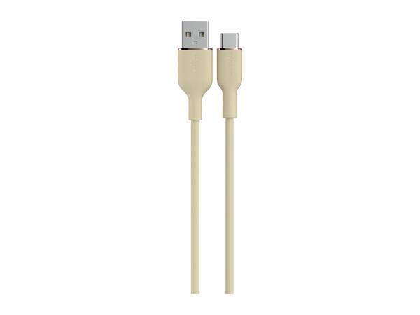 Tronic 1m USB 2.0 Type-A to USB Type-C Charging & Data Transfer Cable - Beige