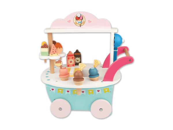 Holz-Eiswagen/Pizzaofen