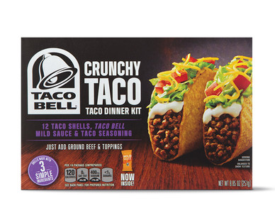 Taco Bell Crunchy Taco Dinner Kit