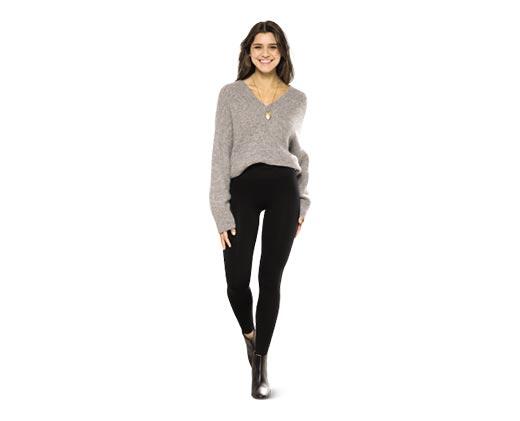 Serra 
 Ladies' Faux Leather or Seamless Leggings