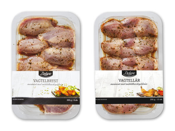 Vagtelbryst eller -lår