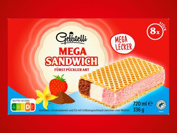 Mega Sandwich Eis