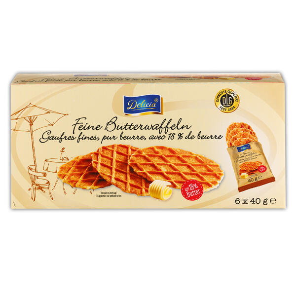Feine Butterwaffeln